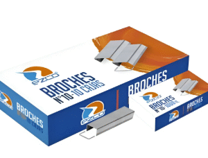 BROCHES Nº10 EZCO CAJA X 1000UNID